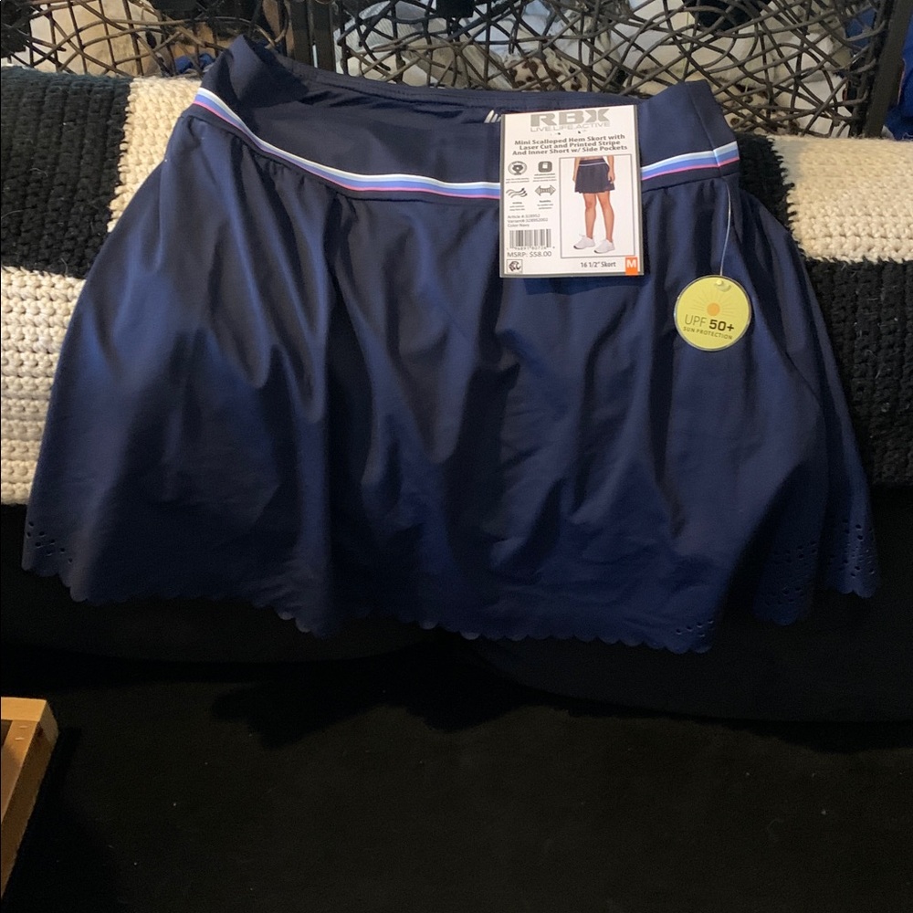 RBX Dark Blue Sports Skirt